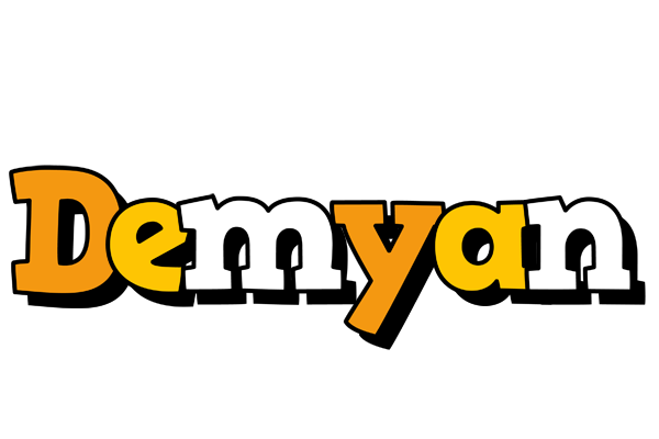 Demyan cartoon logo