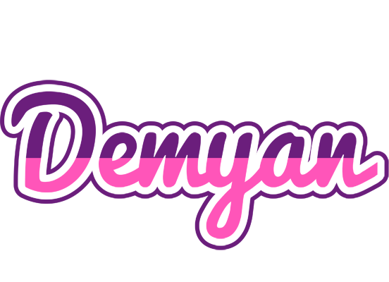 Demyan cheerful logo