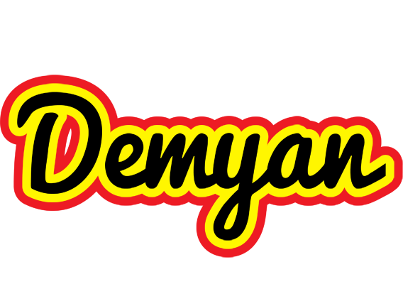 Demyan flaming logo