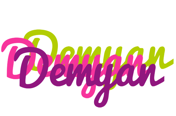 Demyan flowers logo