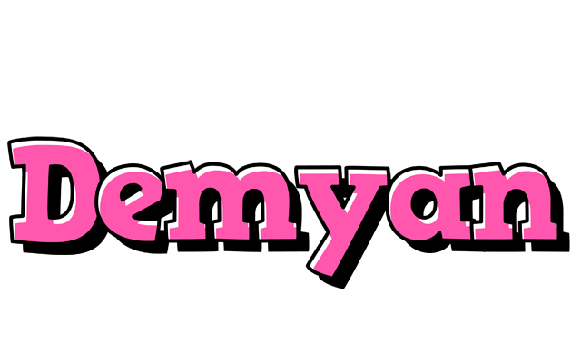 Demyan girlish logo
