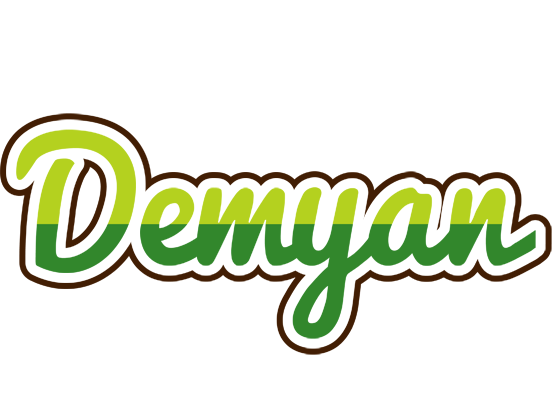 Demyan golfing logo