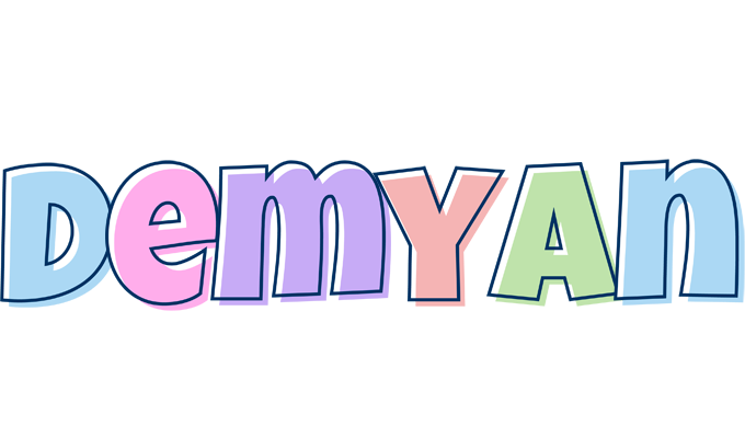 Demyan pastel logo