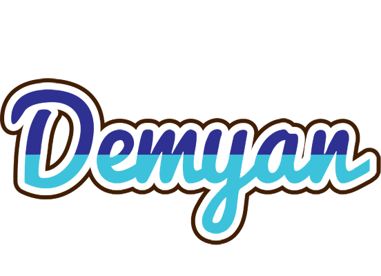 Demyan raining logo