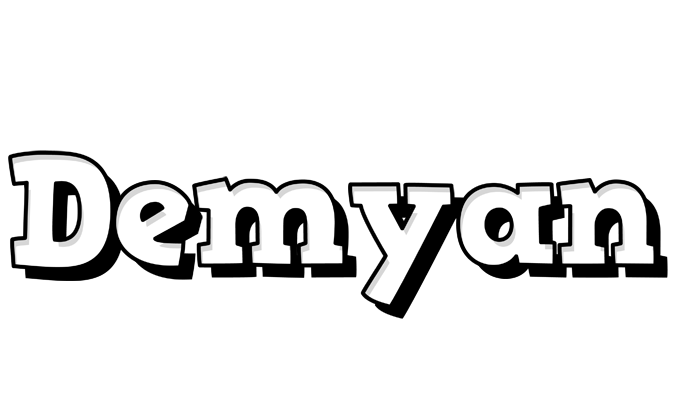 Demyan snowing logo