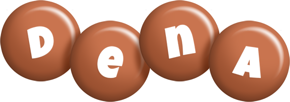 Dena candy-brown logo