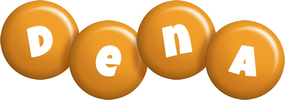 Dena candy-orange logo