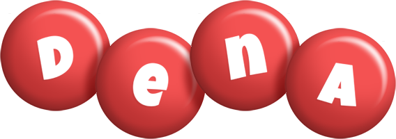 Dena candy-red logo
