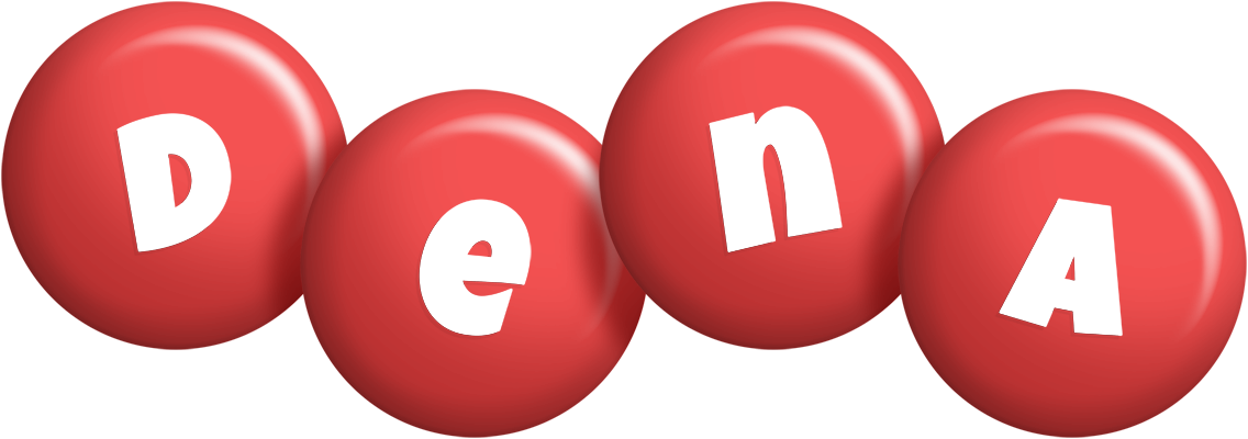 Dena candy-red logo