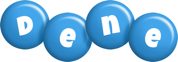 Dene candy-blue logo