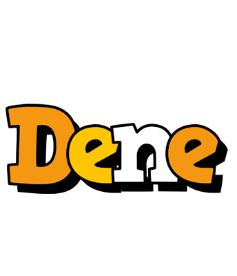 Dene cartoon logo