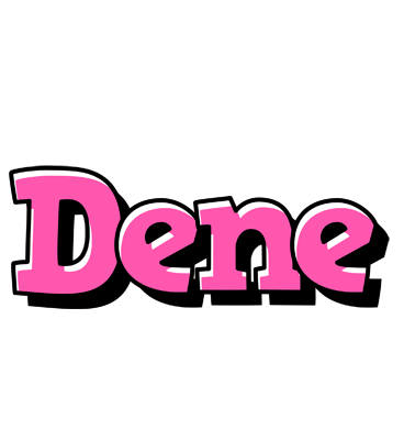 Dene girlish logo