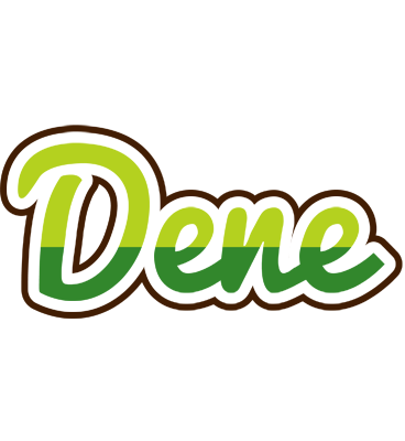 Dene golfing logo