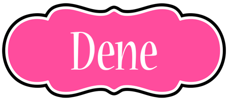 Dene invitation logo