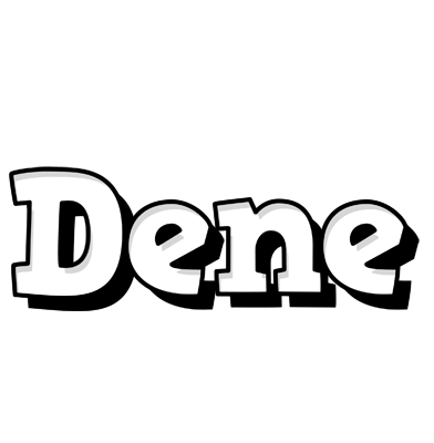 Dene snowing logo