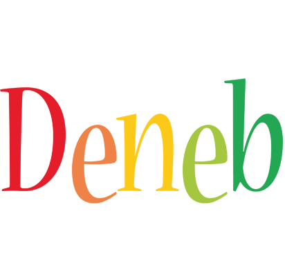 Deneb birthday logo