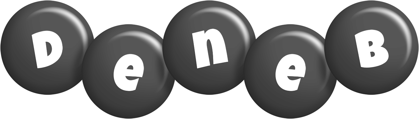 Deneb candy-black logo