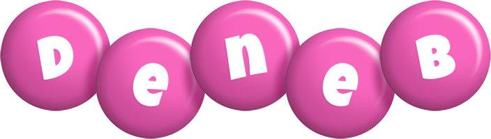 Deneb candy-pink logo