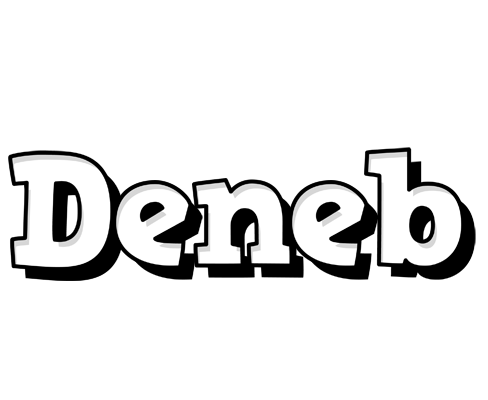 Deneb snowing logo