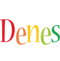 Denes birthday logo