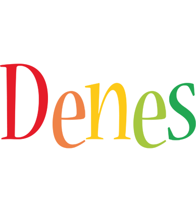 Denes birthday logo