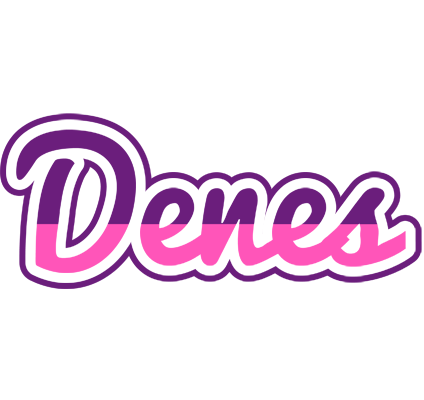 Denes cheerful logo