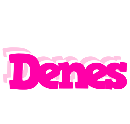 Denes dancing logo
