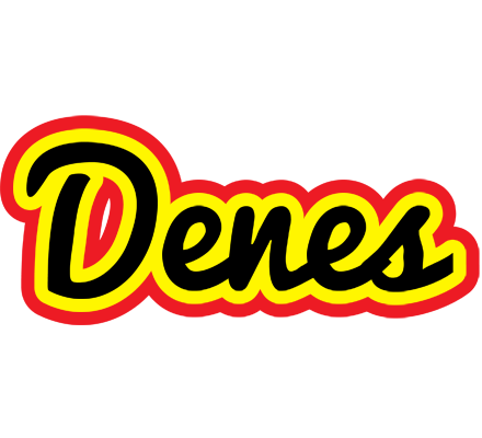 Denes flaming logo