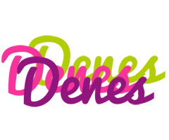 Denes flowers logo