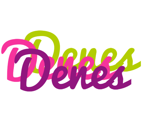 Denes flowers logo