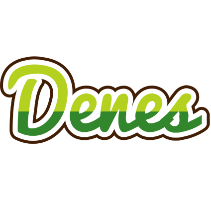 Denes golfing logo