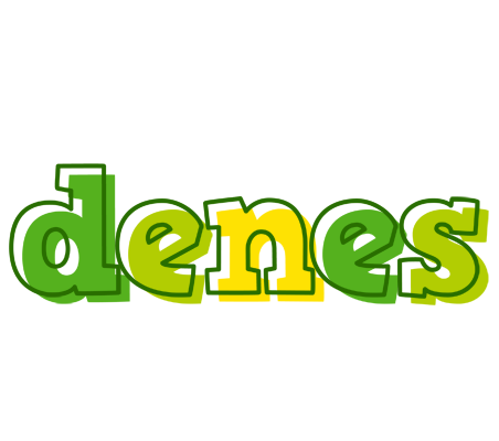 Denes juice logo