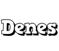 Denes snowing logo