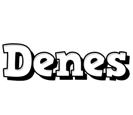 Denes snowing logo