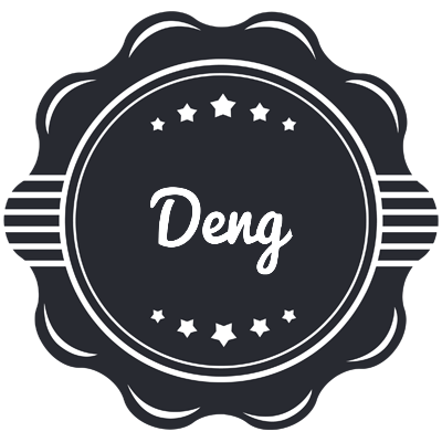 Deng badge logo