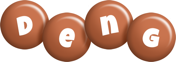 Deng candy-brown logo