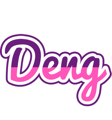 Deng cheerful logo