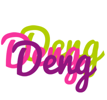 Deng flowers logo