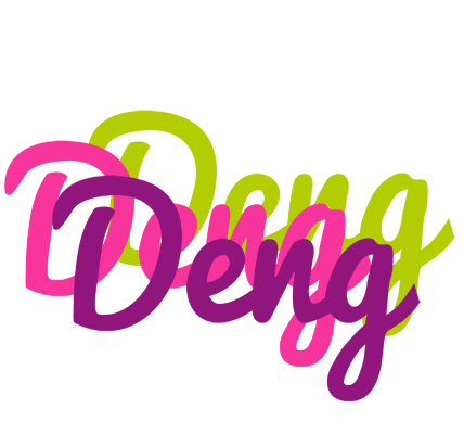 Deng flowers logo