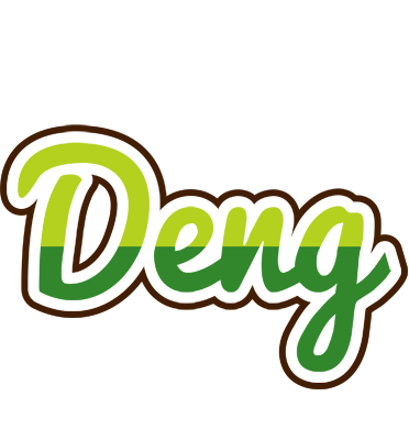 Deng golfing logo