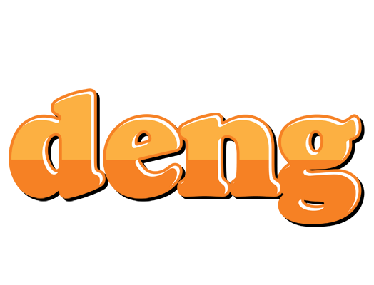 Deng orange logo