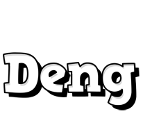 Deng snowing logo