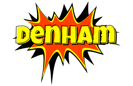 Denham bazinga logo