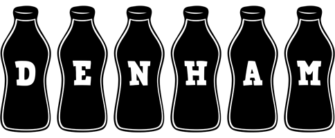 Denham bottle logo