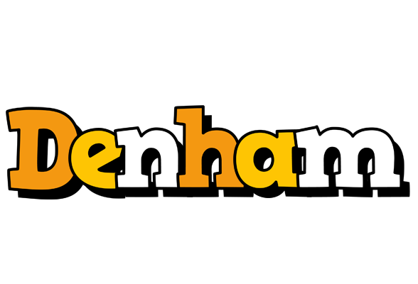 Denham cartoon logo