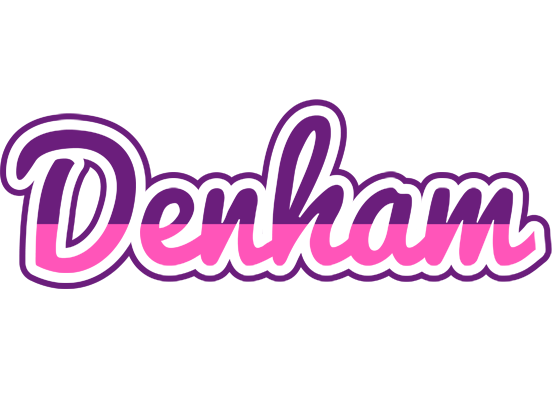 Denham cheerful logo