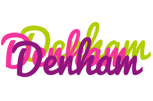 Denham flowers logo