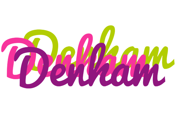 Denham flowers logo