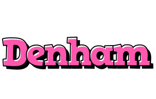 Denham girlish logo