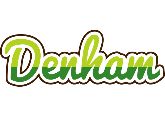 Denham golfing logo